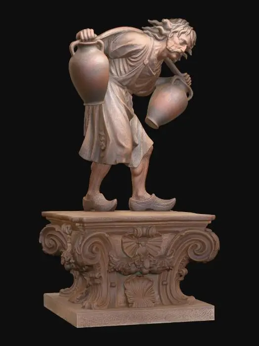 3D model for Water Carrier