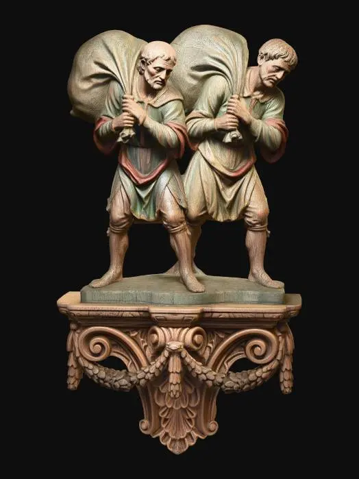 3D model for Bearers of the Burden
