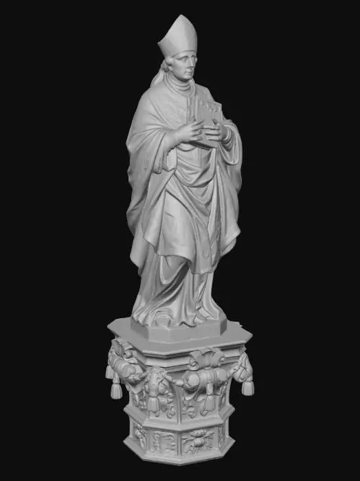 3D model for Bishop with a Book