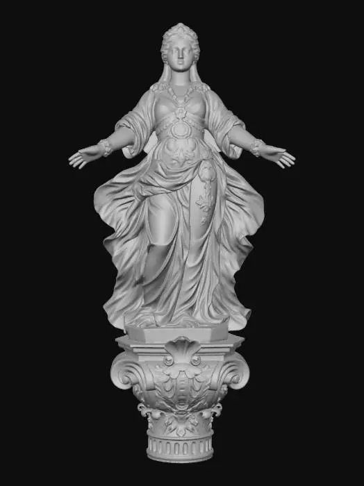 3D model for Bronze Virgin