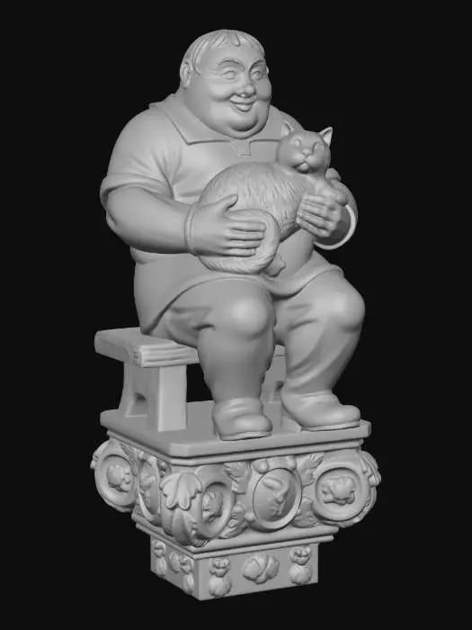 3D model for Giant and the Cat