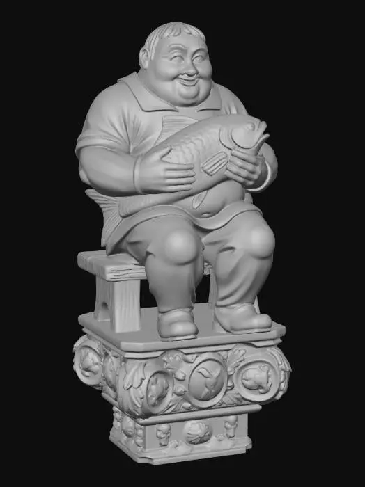 3D model for Giant and the Fish