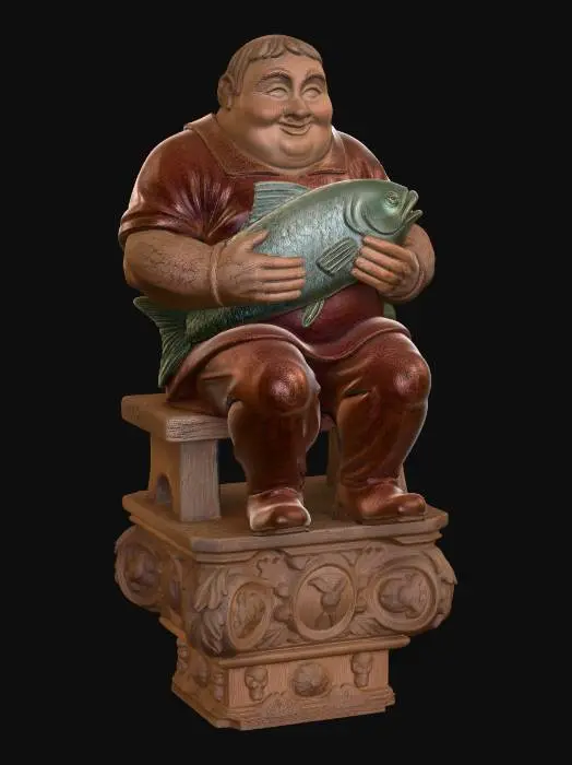 3D model for Giant and the Fish