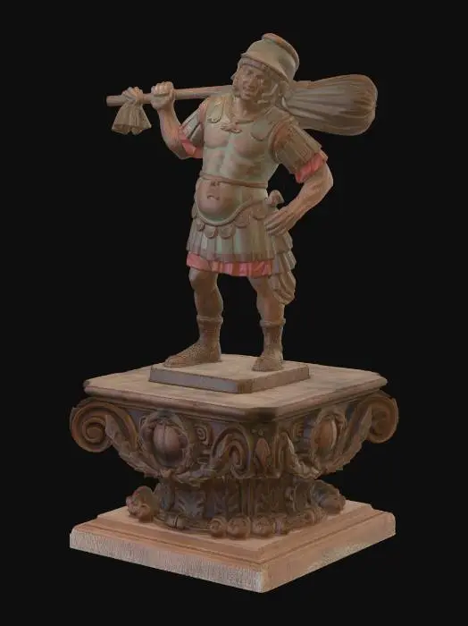 3D model for Legionary on Pedestal