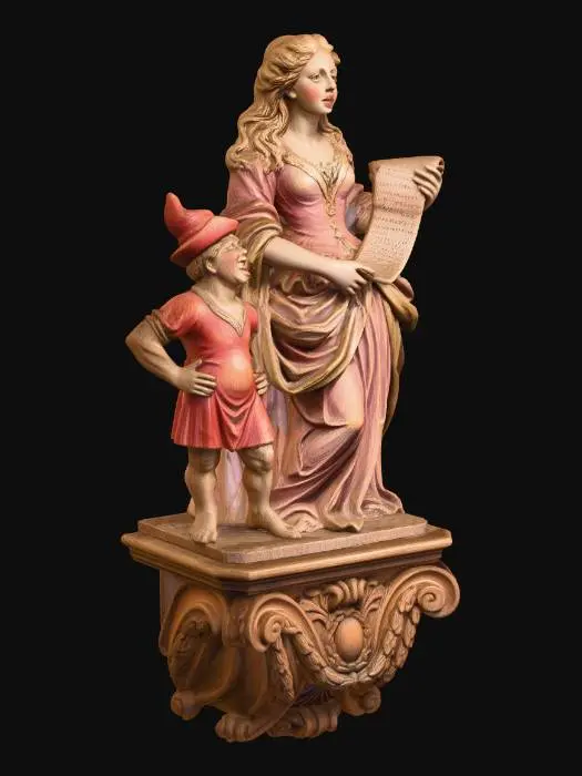 3D model for Madonna and Page