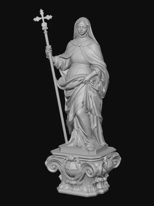 3D model for Saint with Crozier