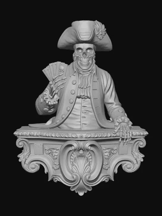 3D model for Skeleton Corsair