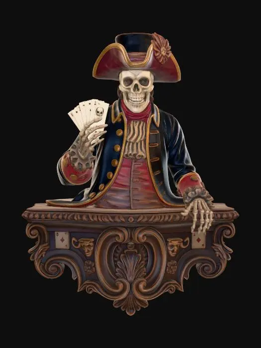 3D model for Skeleton Corsair