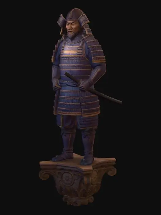 3D model for Samurai Sentinel