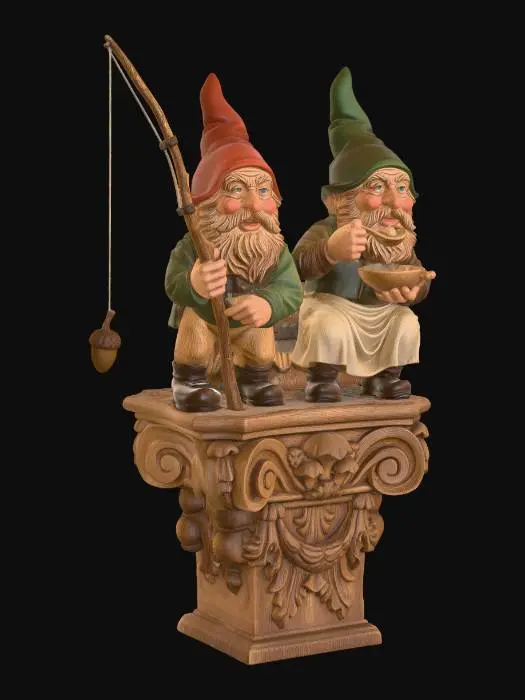 3D model for Two Gnomes
