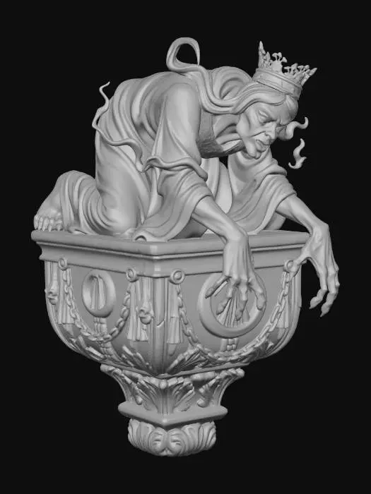 3D model for Crowned Gargoyle