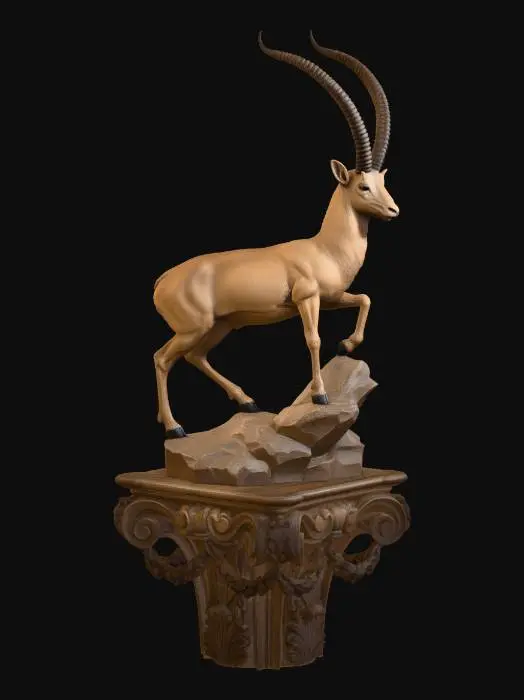 3D model for Ornate Antilope