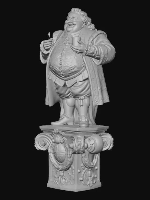 3D model for The Laughing Magister