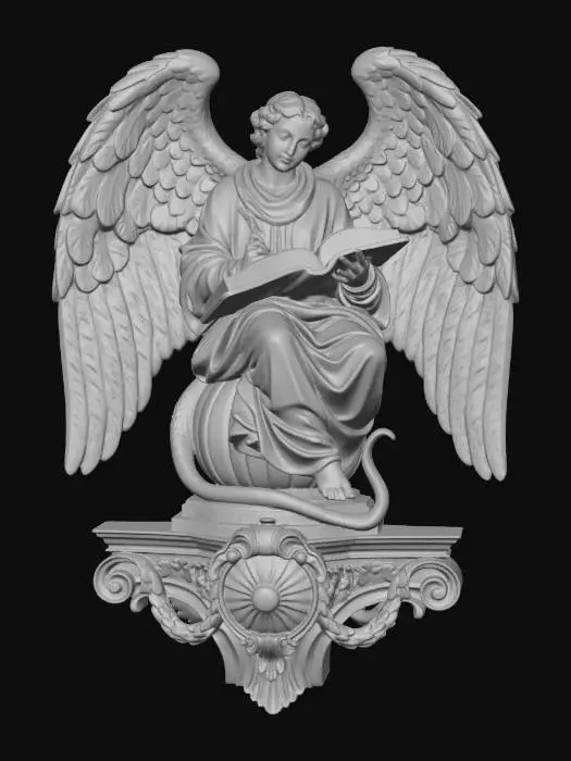 3D model for The Celestial Scribe