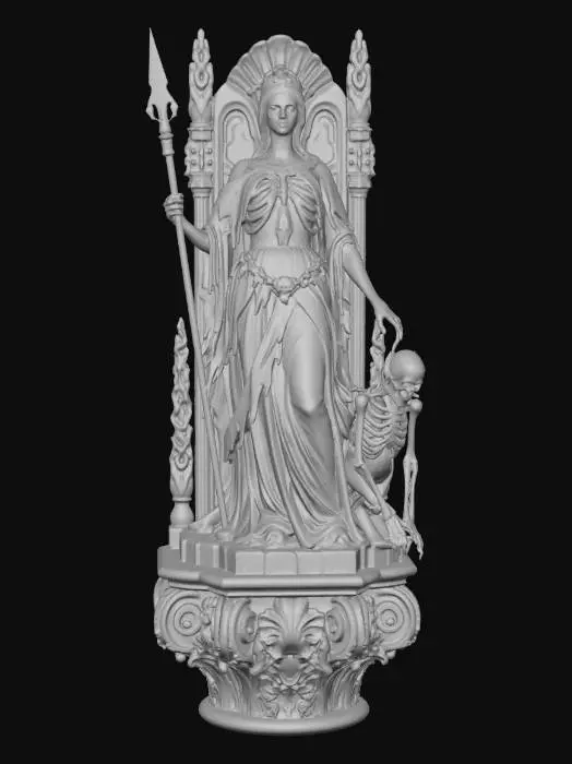 3D model for Queen of Mortality