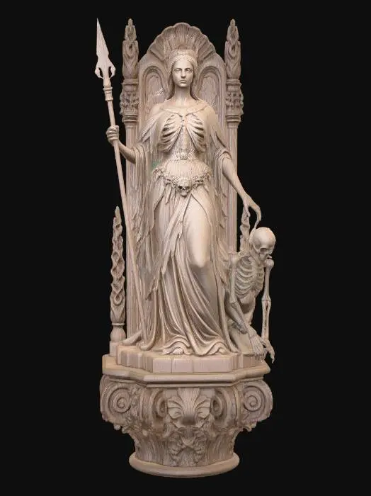 3D model for Queen of Mortality