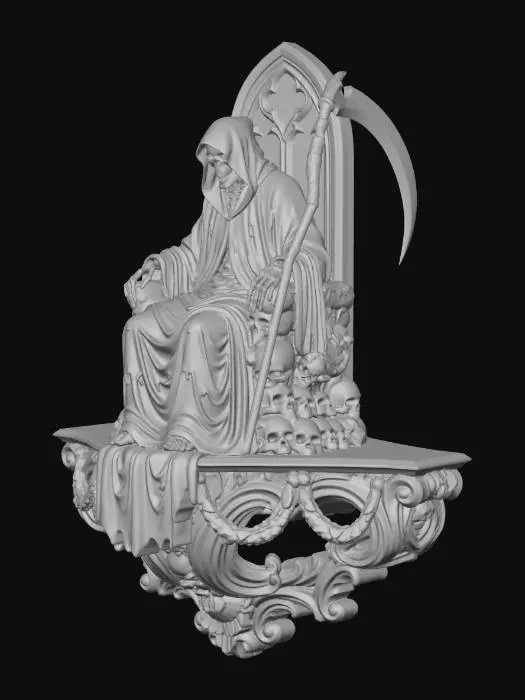 3D model for Throne of the Grim Reaper