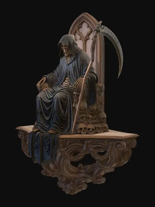 3D model for Throne of the Grim Reaper