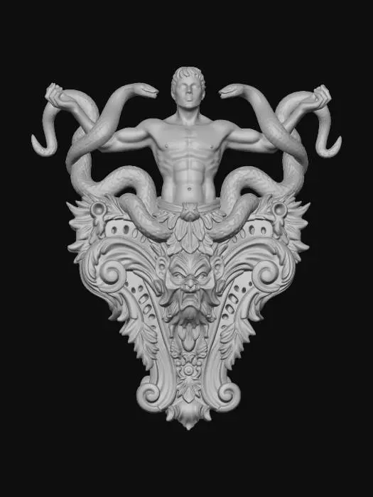3D model for Serpents and Strength