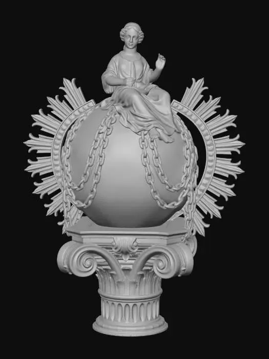 3D model for World on a Chain