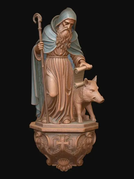 3D model for Saint and Boar