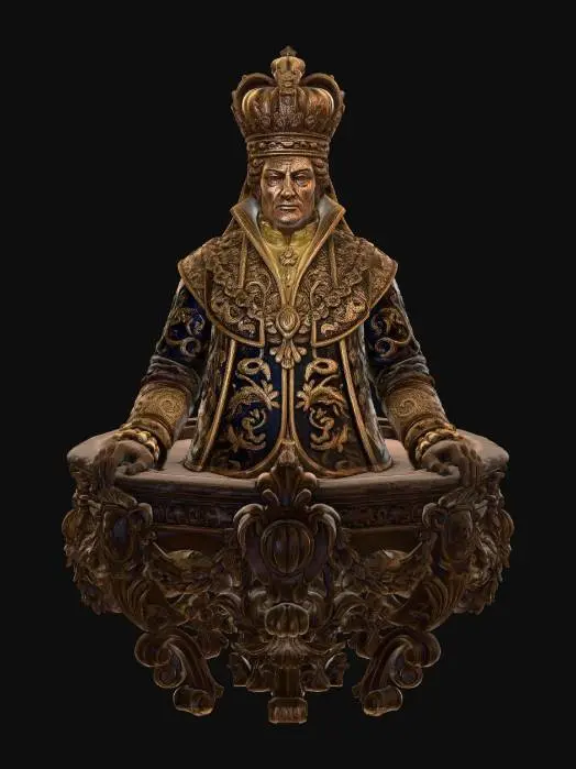 3D model for Crowned Sovereign