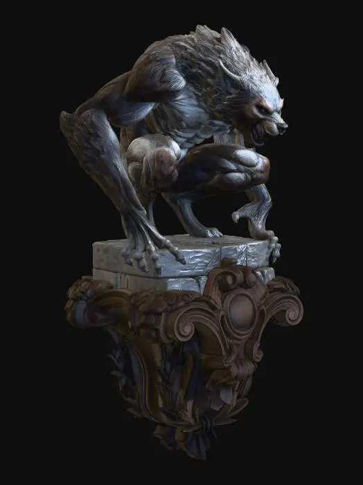 3D model for Lycan Gargoyle