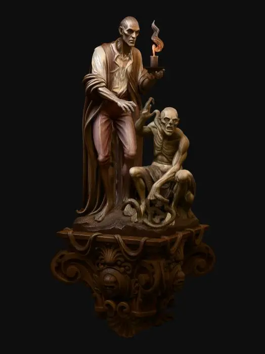 3D model for Torchbearer of Death