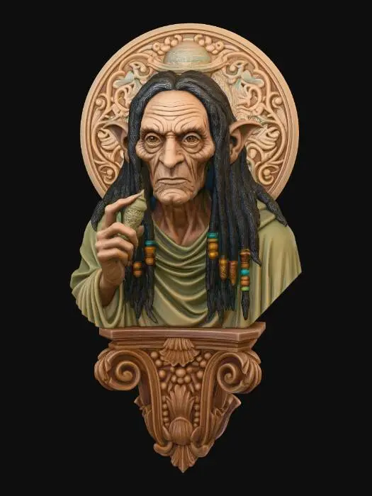 3D model for Dreadlock Elder