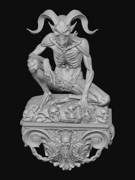 3D model for Horned Harbinger