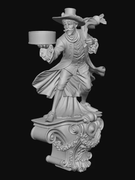 3D model for Corbel Cavalier