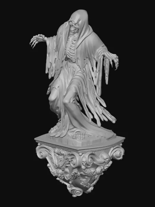 3D model for Specter on Pedestal