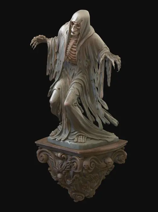 3D model for Specter on Pedestal