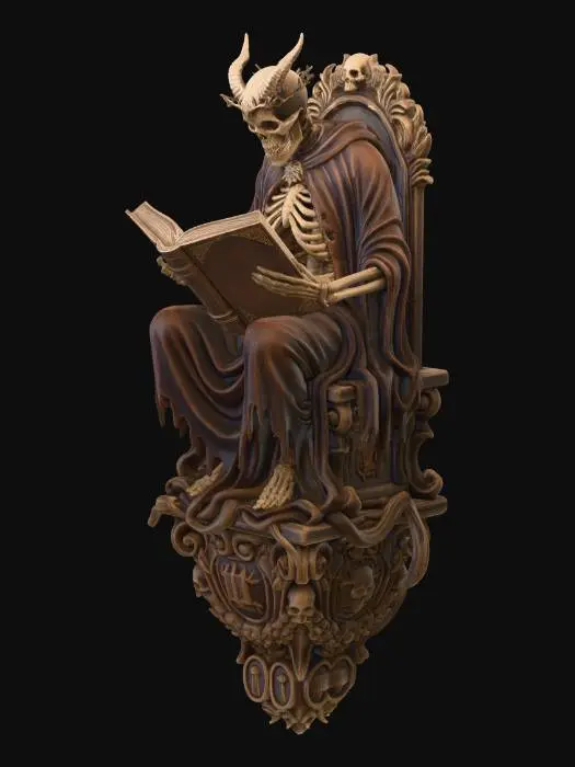 3D model for Infernal Librarian