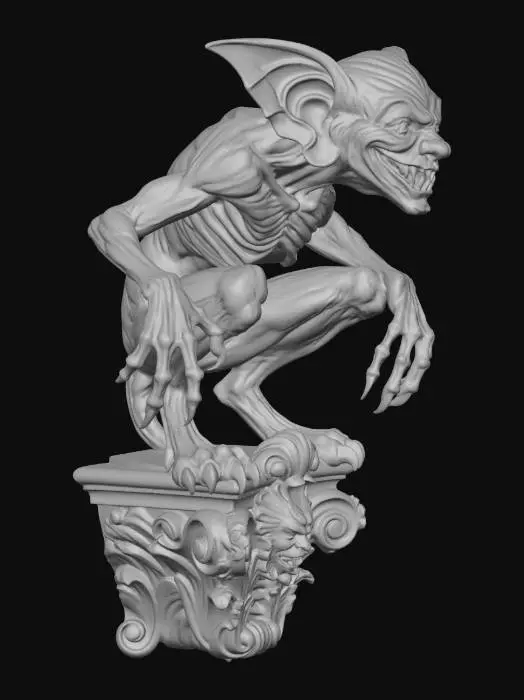 3D model for Grinning Goblin