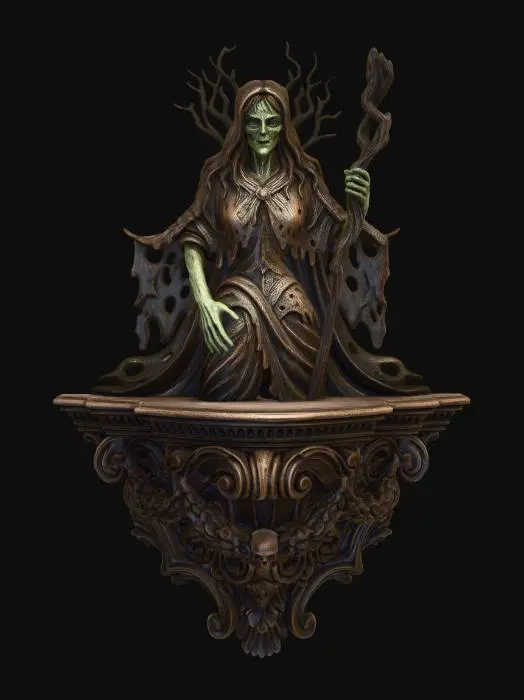 3D model for Forest Lich