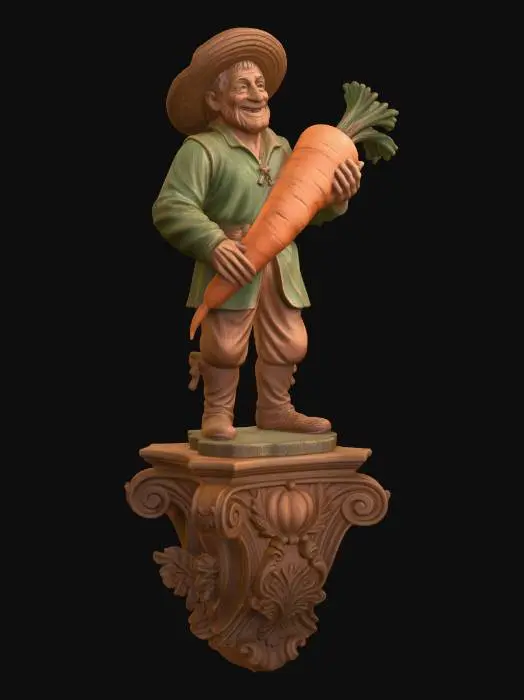 3D model for Carrot Carrier