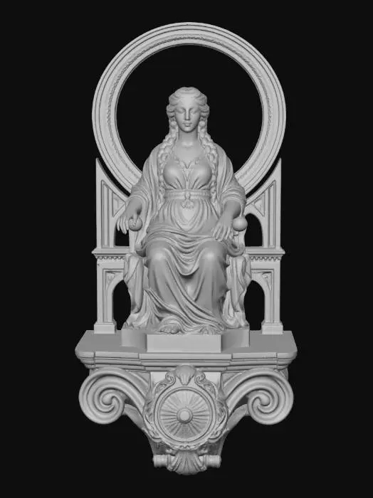 3D model for The Ringed Throne