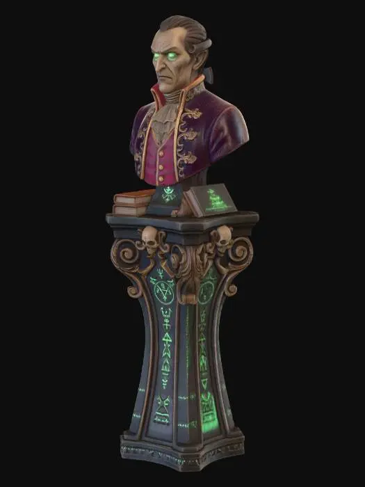 3D model for EmeraldEyed Necromancer