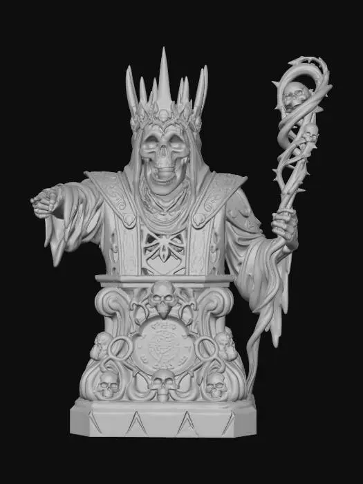3D model for Lich of Necropolis