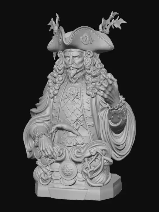 3D model for The Pirate Captain