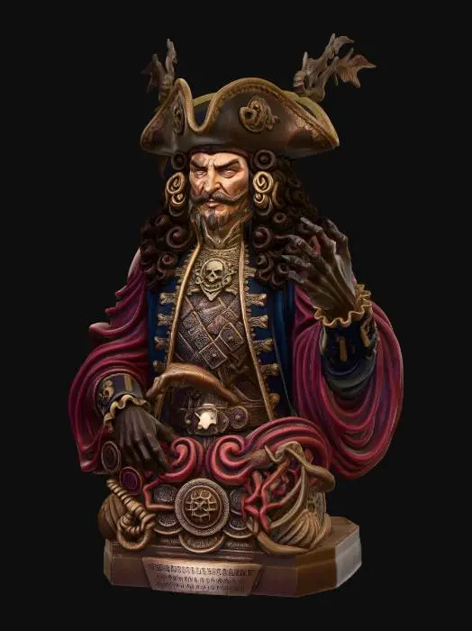 3D model for The Pirate Captain