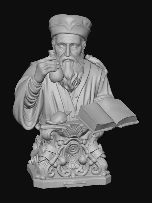 3D model for Alchemist of Elixir