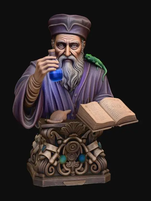 3D model for Alchemist of Elixir