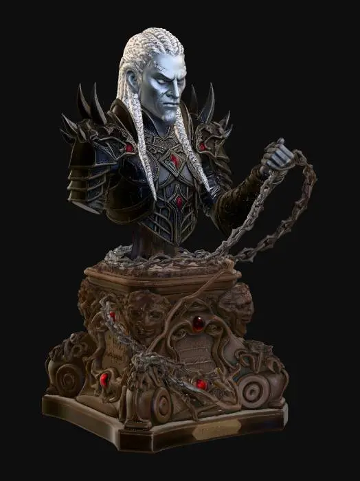 3D model for Frostbound Warlord