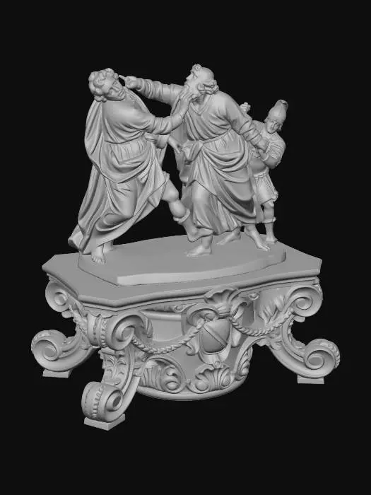 3D model for The Struggle