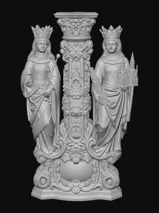 3D model for Santa Clara and Catalina