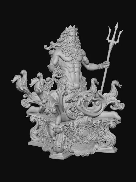 3D model for El Dios del Mar