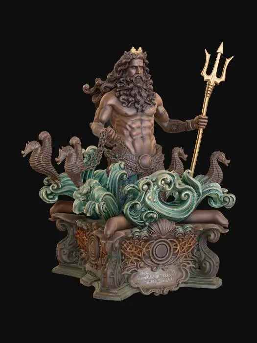 3D model for El Dios del Mar