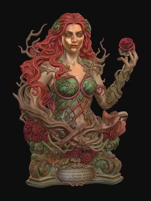 3D model for Poison Ivy